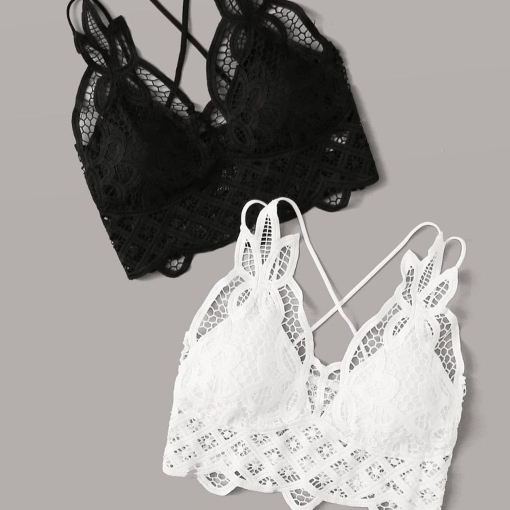 White Bralette